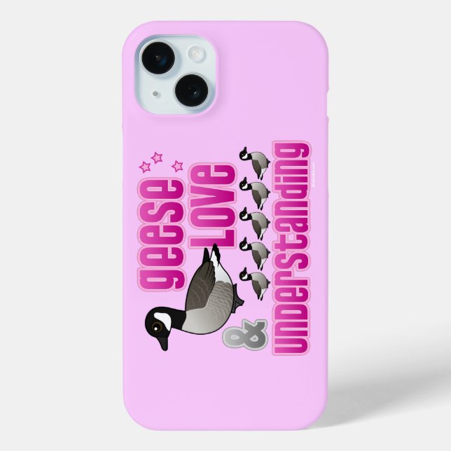 Gänse, Liebe und Verständnis Case-Mate iPhone Hülle (Rückseite)