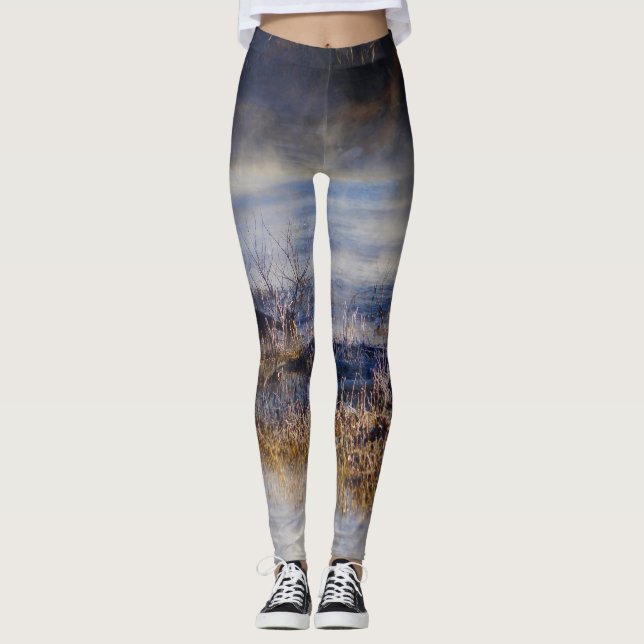 Gänse machen eine Pause Leggings (Vorderseite)