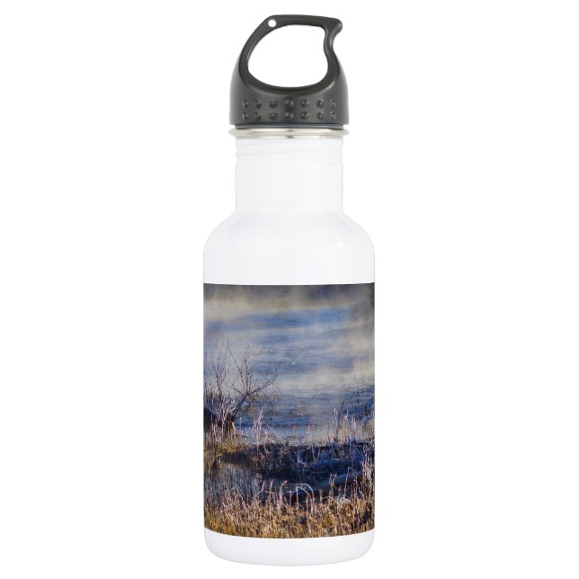 Gänse machen eine Pause Trinkflasche (Vorderseite)