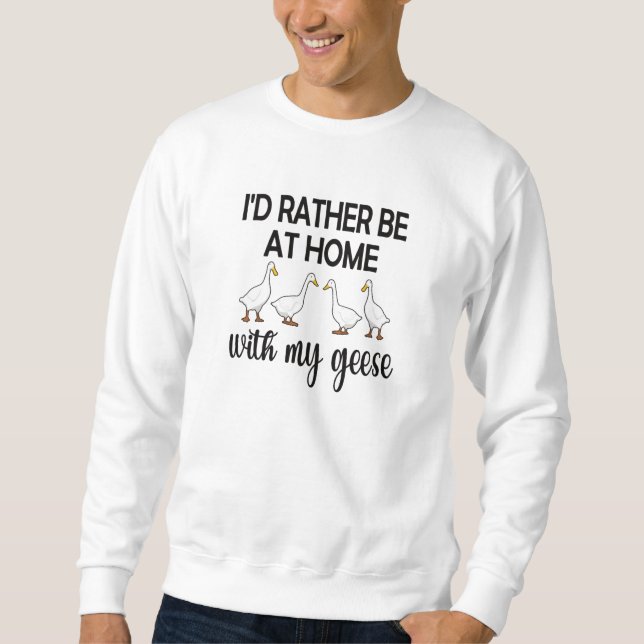 Gänse Mama Gänsehaut Lover Gänsehaut Mama Gänsehau Sweatshirt (Vorderseite)