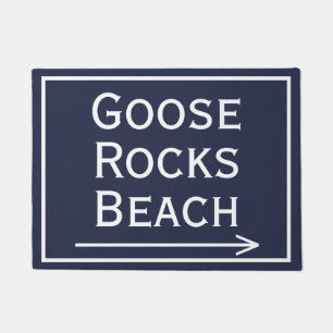 Gänse Rocks Beach und Arrow Doormat Fußmatte