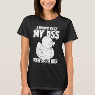 Gänse Spaß Gänse Ente I Furz Mein Hintern Bleu Y T-Shirt