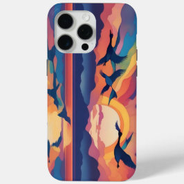Gänse Sunrise Case-Mate iPhone Hülle
