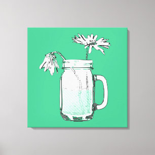 Gänsebläser Leinwanddruck