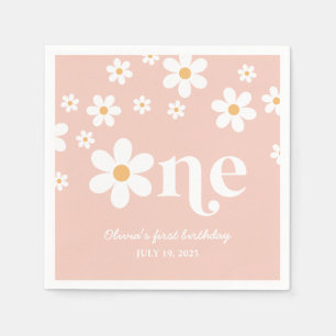 Gänseblümchen 1. Geburtstag Serviette