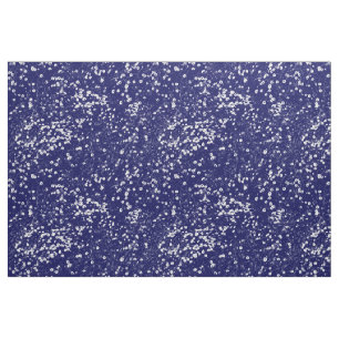 Gänseblümchen-Bett HC - Indigo und Weiß Stoff
