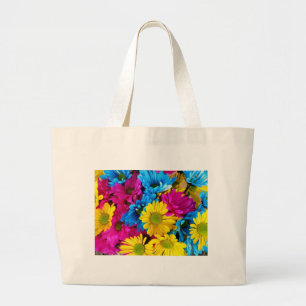 Gänseblümchen Blumen Blüten Liebe Schicksal Schaue Jumbo Stoffbeutel