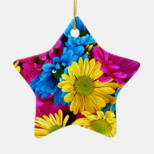 Gänseblümchen Blumen Blüten Liebe Schicksal Schaue Keramik Ornament