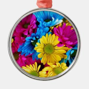Gänseblümchen Blumen Blüten Liebe Schicksal Schaue Ornament Aus Metall