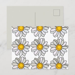 Gänseblümchen Blumen Floral Gänseblümchen Postkarte