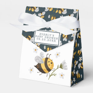 Gänseblümchen-Blumen-Hummel-Biene-Baby-Party Geschenkschachtel