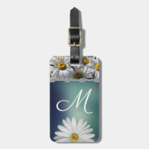 Gänseblümchen-Blumen-Knotenseilbesatz Monogramm