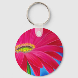 GÄNSEBLÜMCHEN-BLUMEN-KUNST - MULTI SCHLÜSSELANHÄNGER