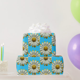 Gänseblümchen - Floraler Frühlings- Sommer- Garten Geschenkpapier