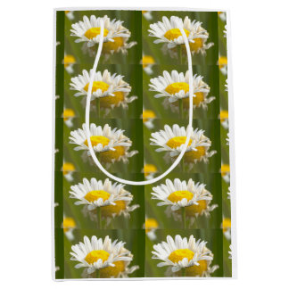 Gänseblümchen-Fotogeschenktasche Mittlere Geschenktüte