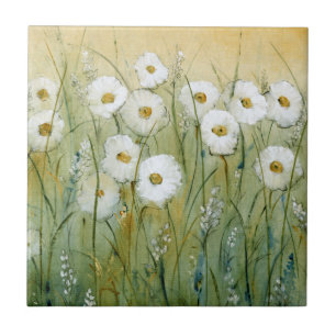Gänseblümchen-Frühling I Fliese