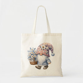Gänseblümchen Frühlings Gnom Geschenk für Sie Tragetasche