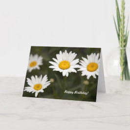 Gänseblümchen-Gänseblümchen Karte