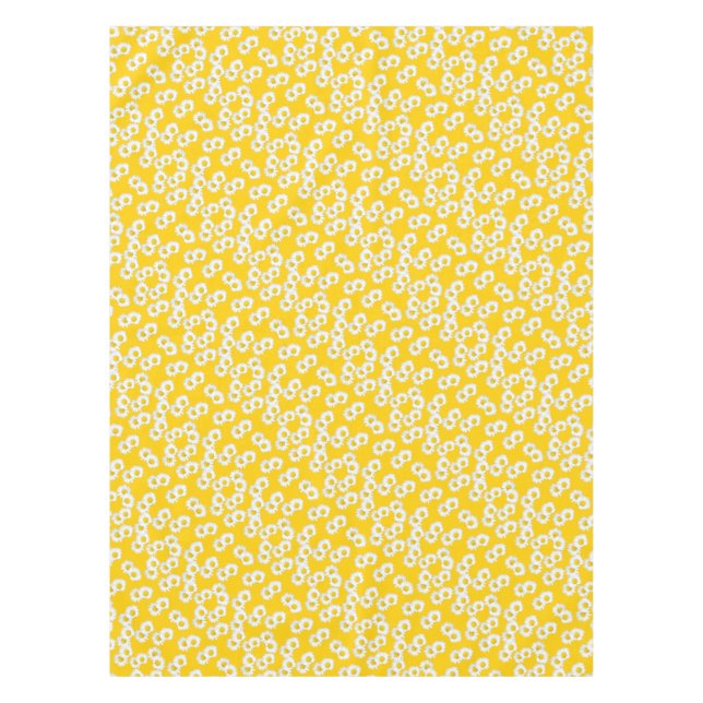 Gänseblümchen-Gelb Tischdecke (Vorderseite)