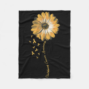 Gänseblümchen-Geschenke zur Sensibilisierung für K Fleecedecke