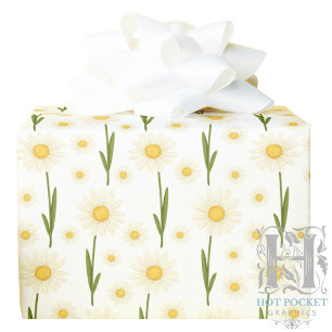 Gänseblümchen-Geschenkpapier Geschenkpapier