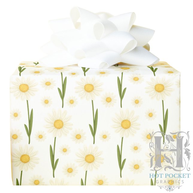 Gänseblümchen-Geschenkpapier Geschenkpapier (Von Creator hochgeladen)