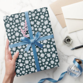 Gänseblümchen-Geschenkverpackungspapier Geschenkpapier