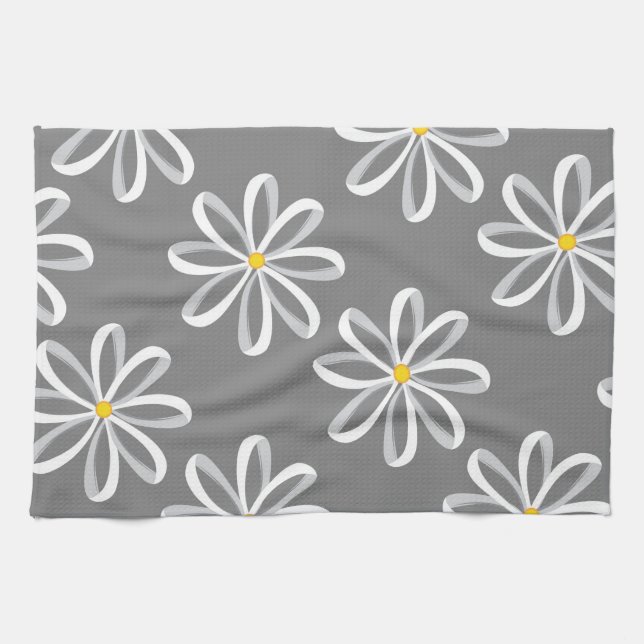 Gänseblümchen Geschirrtuch (Horizontal)