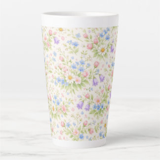 Gänseblümchen, Glockenblume & Blaue Blüten Botanik Milchtasse