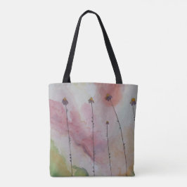 Gänseblümchen in einem magischen Himmel Tasche