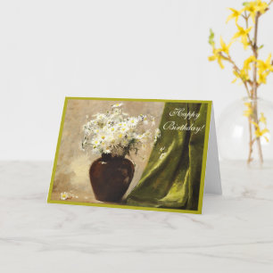 Gänseblümchen in einer Vase, Paul Fisher Alles Gut Karte