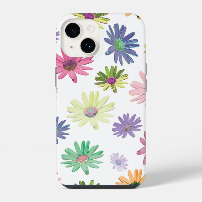Gänseblümchen iPhone 14 Hülle (Rückseite)