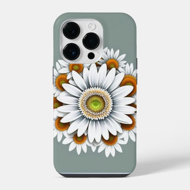Gänseblümchen  iPhone 14 pro  hülle (Rückseite)