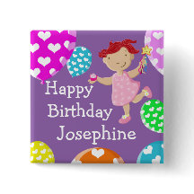 Gänseblümchen-kleiner Kuchen und Ballon-alles Gute