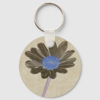 Gänseblümchen-Kunst Keychain Schlüsselanhänger