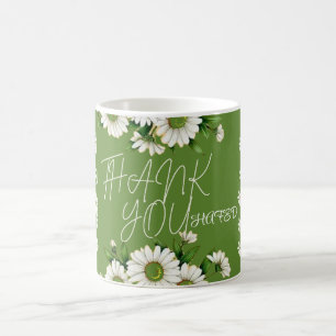 Gänseblümchen-Namens-Tasse, Gänseblümchen-Geschenk Kaffeetasse