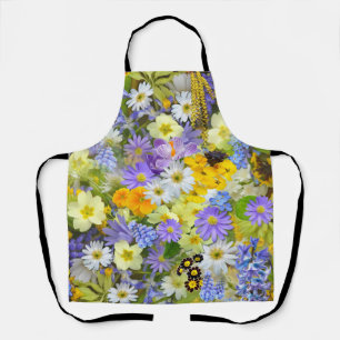 Gänseblümchen, Primel, Osterglocken Schürze