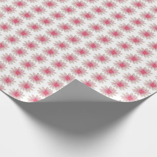 Gänseblümchen Rosa Geschenkpapier