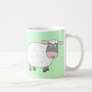 Gänseblümchen-Schafe Kaffeetasse
