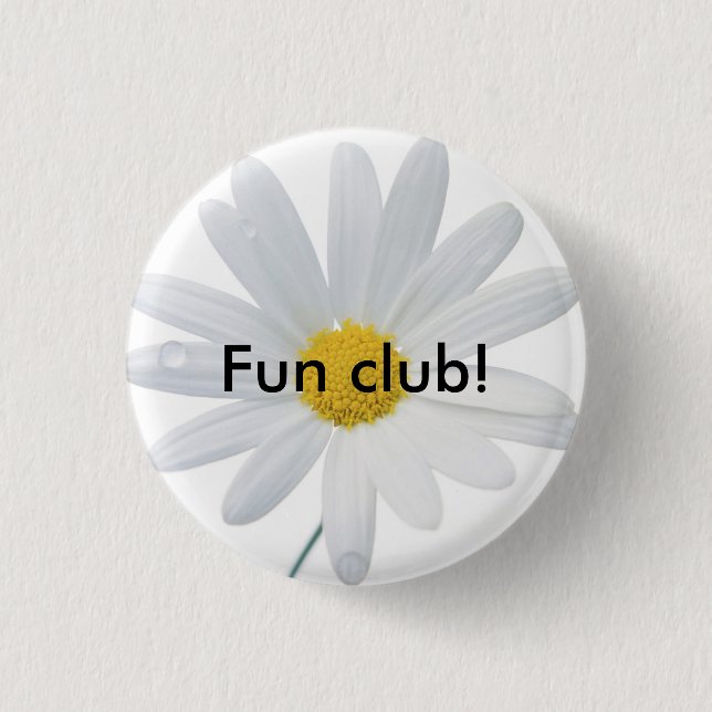 Gänseblümchen, Spaßverein! Button (Vorderseite)