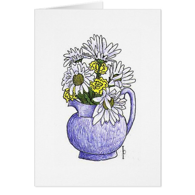 Gänseblümchen - Stift u. Tinte (Vorne)