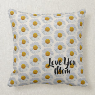 Gänseblümchen, throw-Kissen "der Liebe-Sie Mama- Kissen