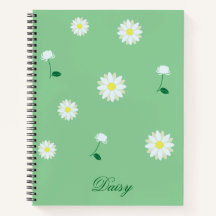 Gänseblümchen-Träume – Stylishes Blumen-Notizbuch