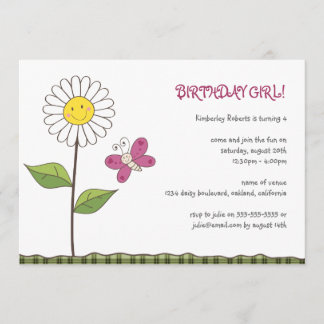 Gänseblümchen-u. Einladung