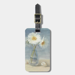 Gänseblümchen und Muscheln Gepäckanhänger