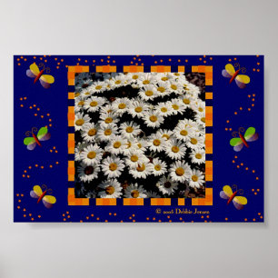 Gänseblümchen und Wanzen Poster