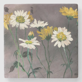Gänseblümchen-Untersetzer Steinuntersetzer