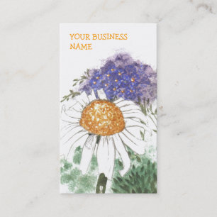 "Gänseblümchen-" Visitenkarte