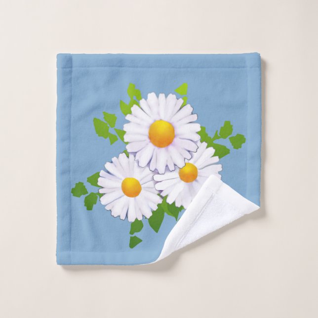 Gänseblümchen Waschlappen (Waschlappen)