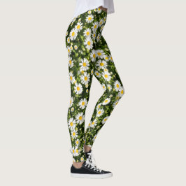 Gänseblümchen Wiese Leggings